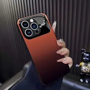 Aesthetic Gradient Phone Case for【iPhone 14 Pro】, Anti-Scratch Hard Cover with Full Camera Protection 666