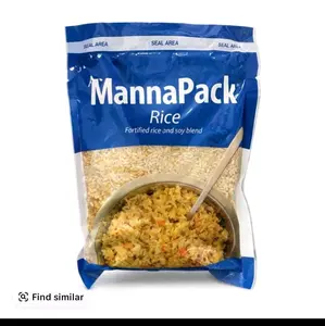 MannaPack Fortified Rice and Soy Blend - Nutritious and Convenient Meal Option
