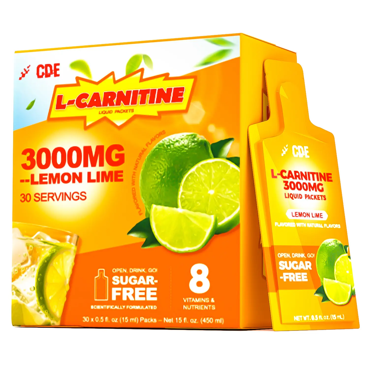 CDE L-Carnitine Liquid 3000 mg Supplement with Green Tea Extract & Taurine - Energy & Muscle Recovery Support - 30 Liquid Packs - TikTok Shop CDE L-Carnitine Liquid 3000 mg Supplement with Green Tea Extract & Taurine - Energy & Muscle Recovery Support - 30 Liquid Packs - TikTok Shop