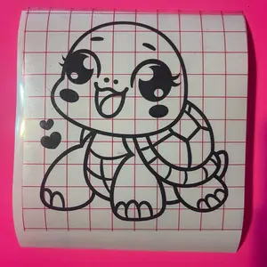 Baby Turtle car and truck premium vinyl decal