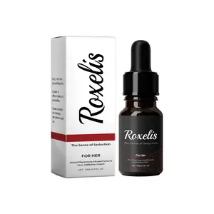 Roxelis-Pheromone Perfume for Women - Long lasting fragrance with jasmine and rose flower oils. Integrated with human-friendly pheromones, it subtly enhances attractiveness and self-confidence, suitable for dating, socializing and other occasions, 15 ml.