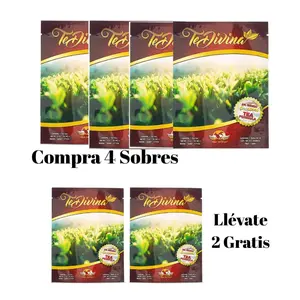 Té Divina - Buy 4 Get 2 Free, Natural Herbal Tea Caffeine-Free, 6 Weeks, Infused With Reishi premium Beverage