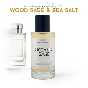 Reverie Parfums Oceanic Sage Perfume Inspired by Wood Sage & Sea Salt Unisex Fragrance