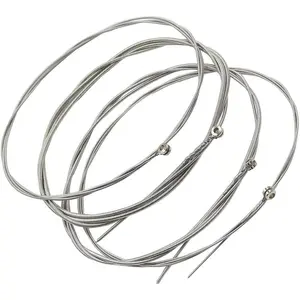 Strings Stainless Steel 4 String Bass Strings with Small Ball Ends 4 Strings/Set String Gauges: 046-100