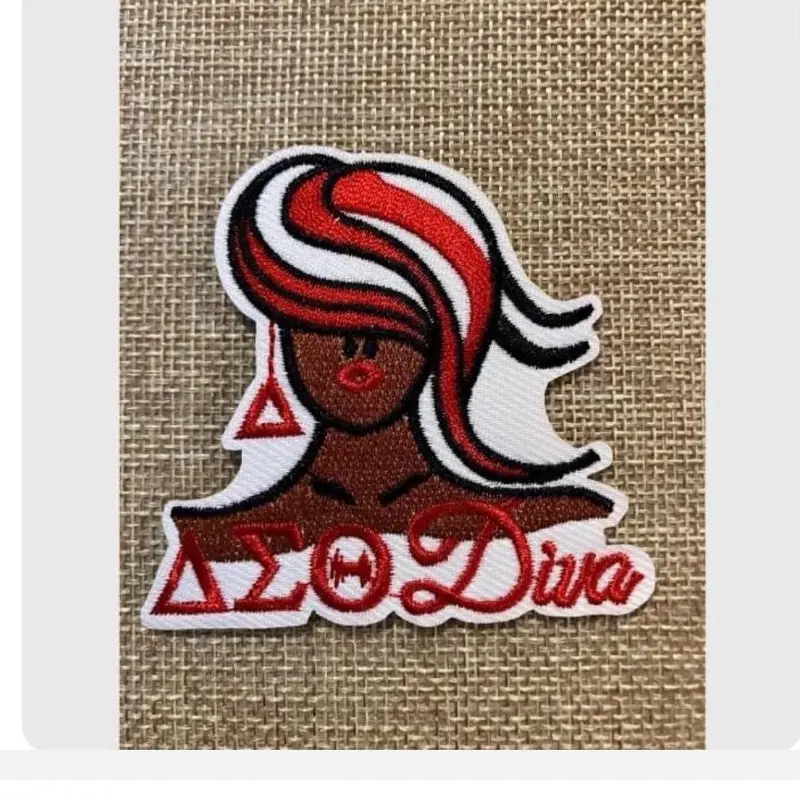 Embroidered Iron-On Patch, Versatile Decorative Accessory for Clothing, Bags, Hats