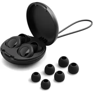 Ear Plugs for Sleeping Noise Cancelling – 30dB Reusable Silicone Earplugs with 8 Ear Tips & Case, Ideal Sleep Ear Plugs, Soft & Cozy Hearing Protection for Sleep, Concerts, Work, Travel & Focus