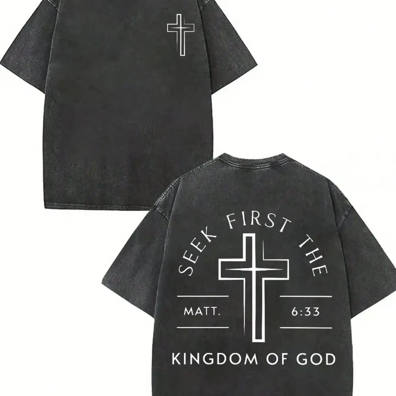 Washed-T-shirt-Black