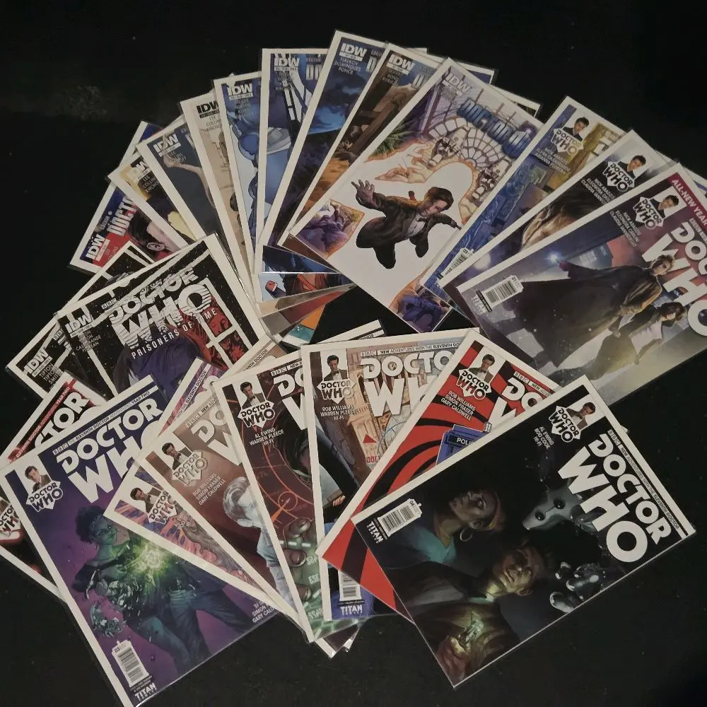 Huge Doctor Who Comic Book Lot - 11th, 12th Doctor Collectible Comics Bundle