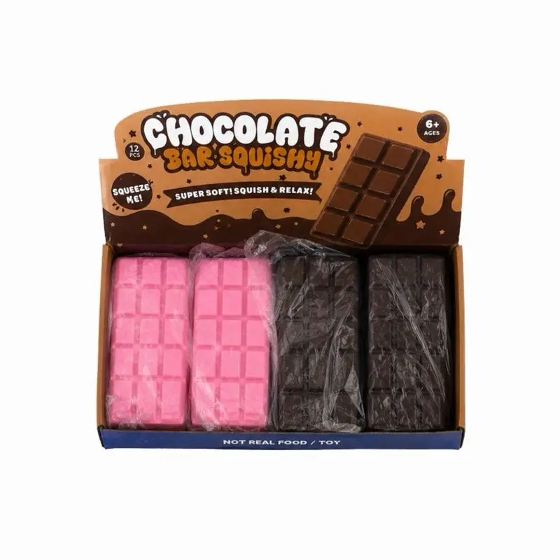 Chocolate Bar Squishy , Anxiety Relief Products, Decompression Squeeze