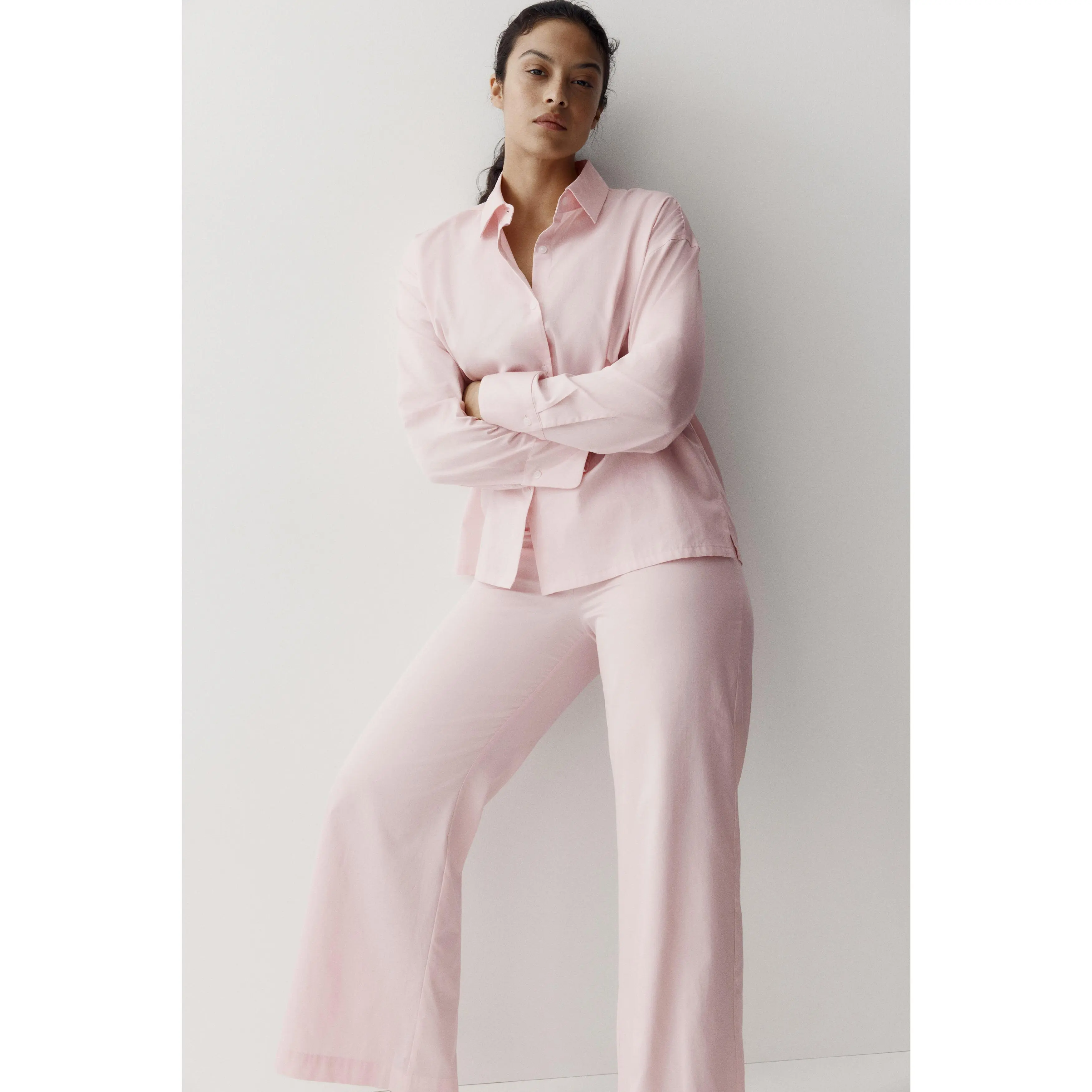 H&M Cotton satin pyjamas