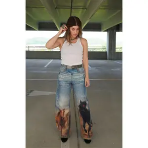 Wild Horses Barrel Jeans