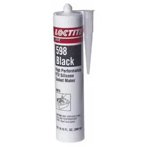 Loctite High Performance RTV Silicone Gasket Maker & RTV Sealant, 300ml Cartridge (135508), Black, -75°F to 625°F Temperature Range