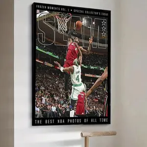 LeBron James LBJ  SLAM Cover Poster Decor Gift