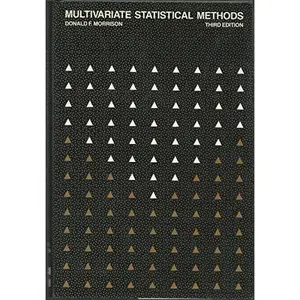USED-Multivariate Statistical Methods (McGraw-Hill Series in Probability and Statistics) by Donald F. Morrison (Hardcover)
