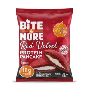 Red Velvet flavor,Protein Pancake, Pillowy-Soft Pancake Joy