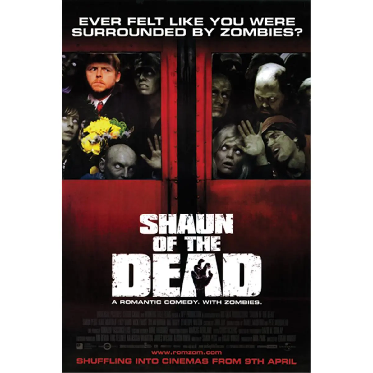 Hot Stuff Enterprise Z163-24x36-NA Shaun of the Dead Poster- 24 x 36