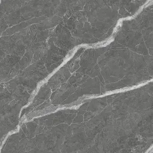 My Luxury Flooring MK GLOSSY Endmatch 35 Grey Porcelain Tiles - 24 x 48 Inch Sleek Grey Wood Look Seamless End Match Design - Glossy Finish Wall & Floor Use | 15.5 Sq-ft per box | Pallet of 10 Boxes (155 sq-ft)