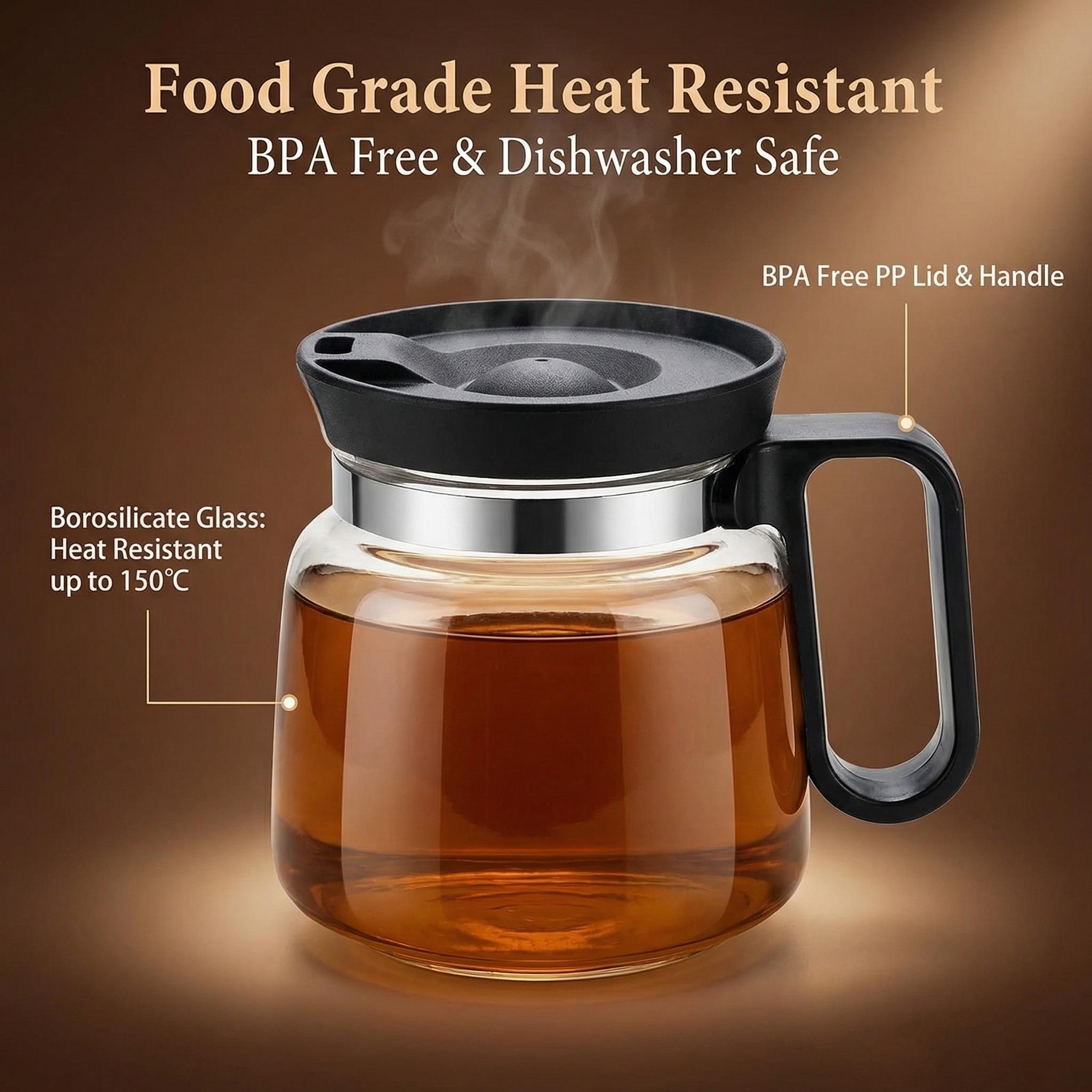 Coffee Mug with Lid 16oz Glass Creative Cup, Coffee Lovers' Top Choice, Dimensions: 4.9inches tall, 3.8 inches wide, Includes Coaster, Ergonomic Handle Design,MothersDay gift, a little surprise for your loved one