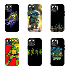 TMNT Nostalgia Phone Case Suitable for iPhone 17-11 Pro Max/Plus and  Samsung Galaxy S23-25