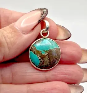 Sterling Silver Turquoise Pendant