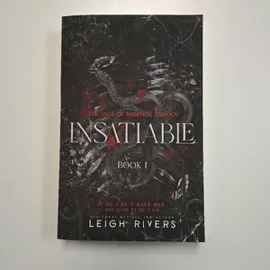 Leigh Rivers Insatiable Book I The Edge of Darkness Trilogy Fantasy Novel