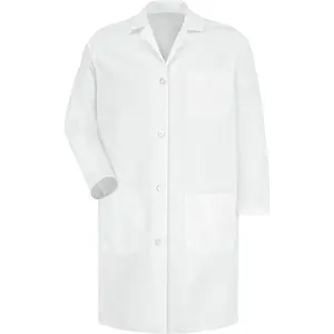 Red Kap Women's Staff Coat, White, 2X-Large