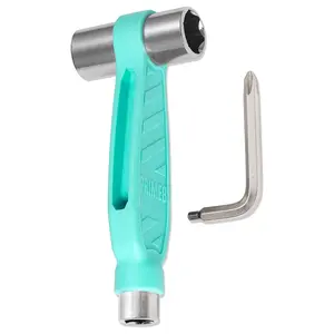 Prime8 Skate Tool Compact (Mint Blue) All In One Premium Skateboard Tools