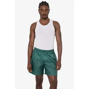 RNF412 - Men's-Unisex Nylon Taffeta Wide Shorts / Swim Trunk