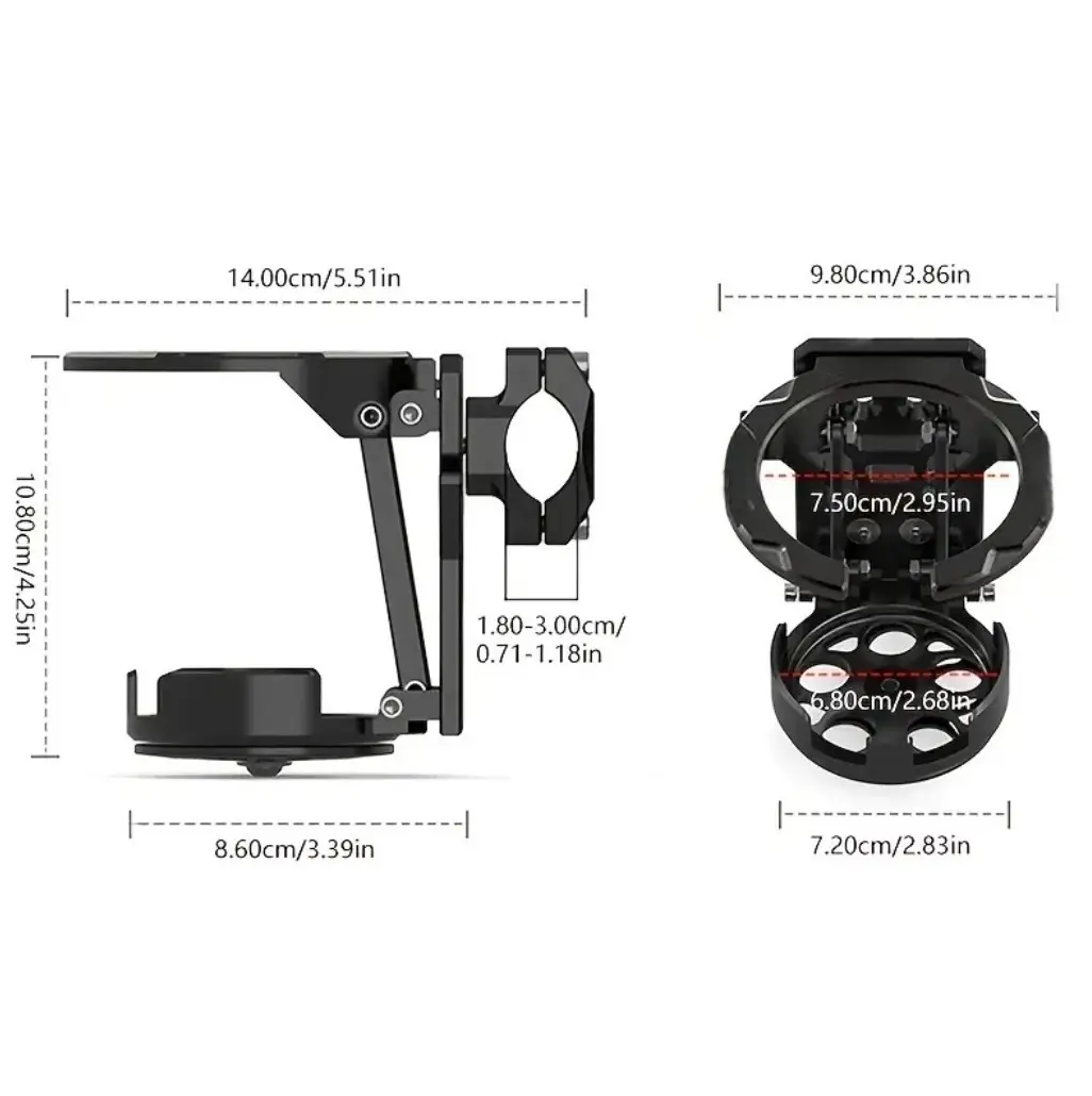 bike bottle holder dimensions