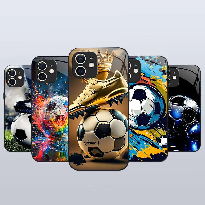Suitable for [iPhone 11] high-end Ball phone case⚽,Cooling Soccer Ball Phone Case , protective cover for sports fans’ game day 952