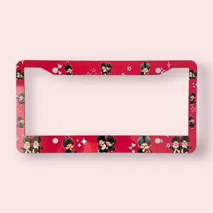 Cute Monkey license plate frame