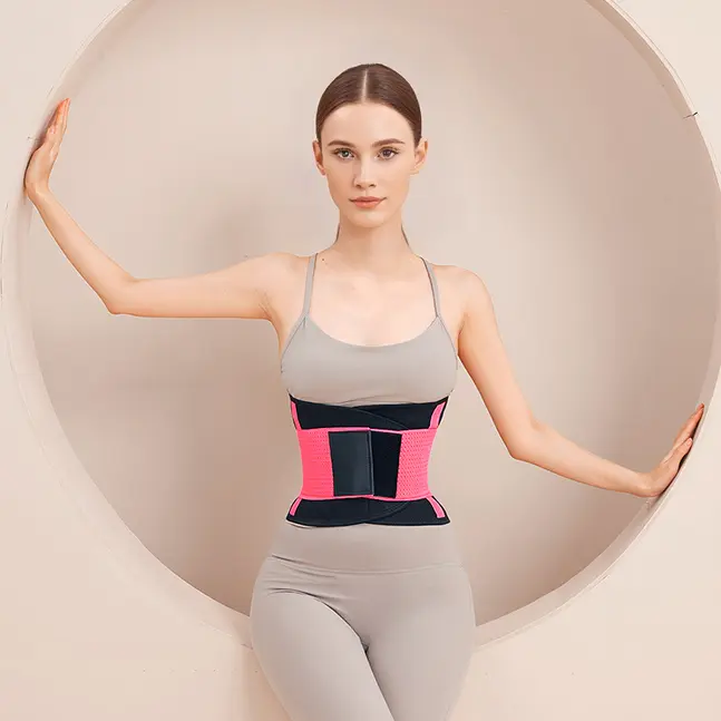 Waist Trimmer Sweat Belt – Adjustable Thermal Workout Waistband for Weight Loss, Posture Support & Core Compression