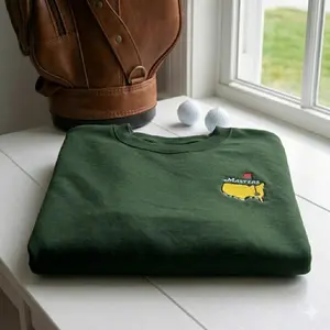 [Sale 47% ]  Embroidered Masters Golf Sweatshirt, Sport Apparel Gift