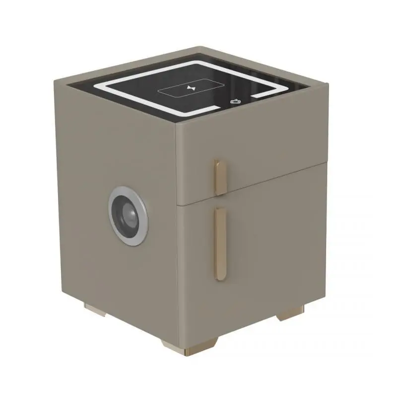 Smart Nightstands with Wireless Charging, USB Port, LED Lights and Speaker Night Stand Drawers