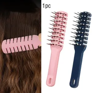 Women's Plastic Folding Comb, Portable Compact Design, Perfect for Daily Use & Travel Convenience, Durable Hair Styling Tool