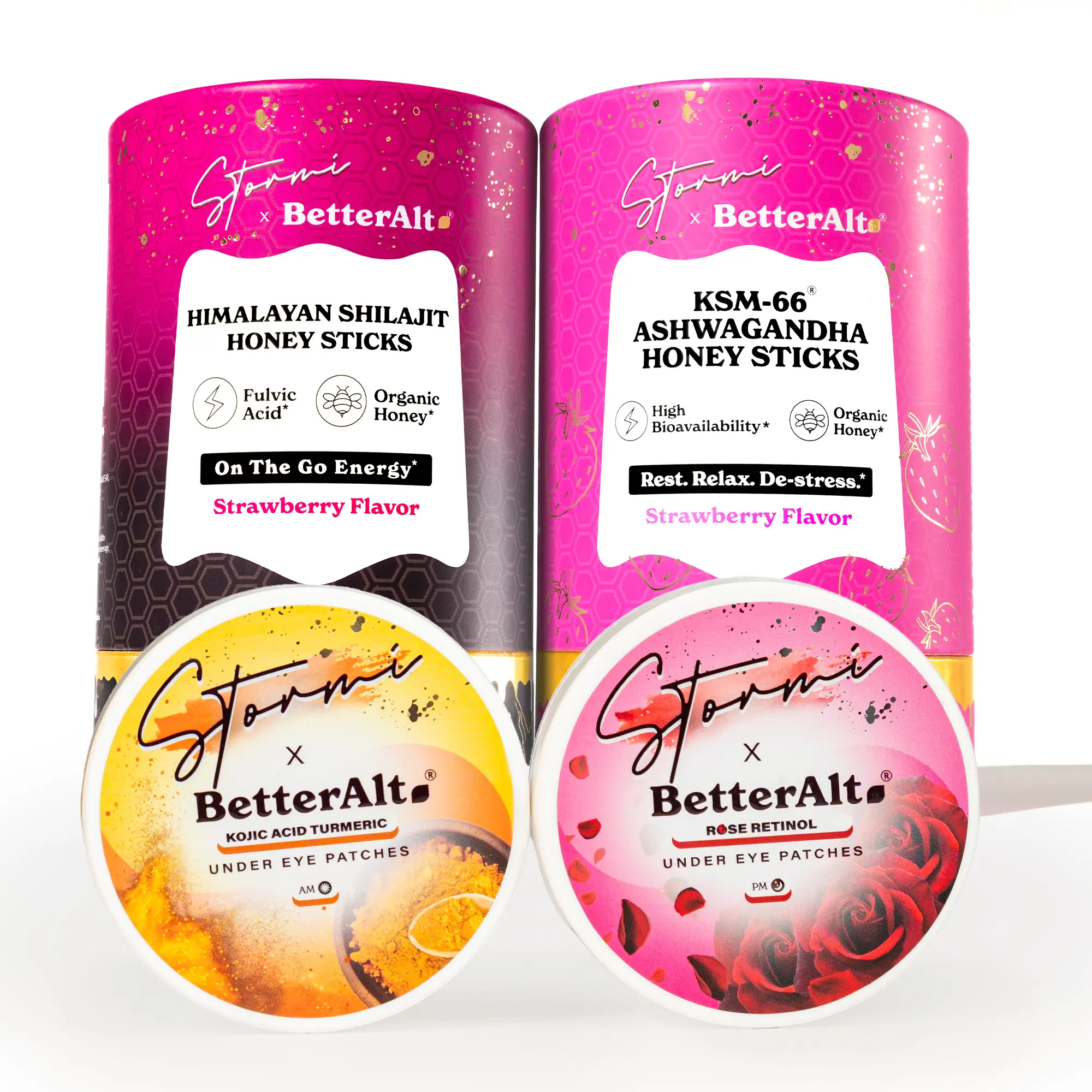 Strawberry Honey Sticks and Under Eye Patches