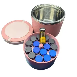 Coolpeps - Cold Storage with Insert - Holds 16 Containers Organiser Canister