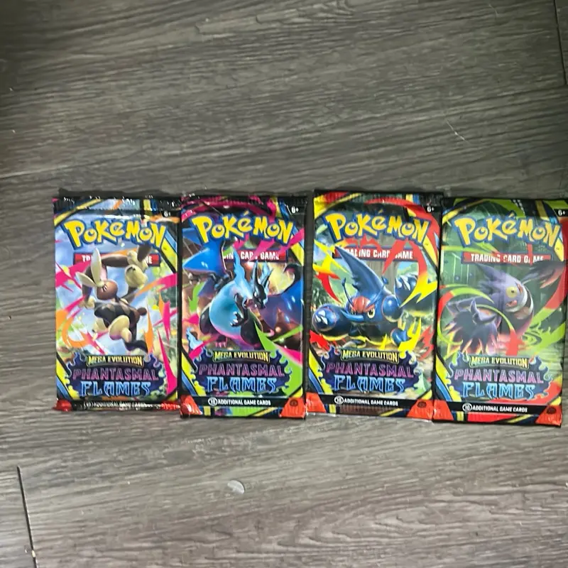 Single packs pokemon  phantasmal flames