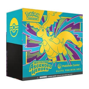 Pokemon  Trading Card Game: Mega Evolution Ascended Heroes Elite Trainer Box
