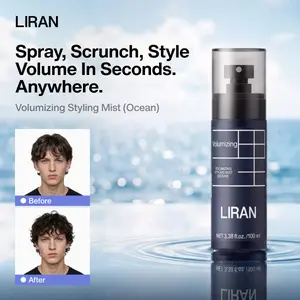 LIRAN Volumizing Styling Mist,Hair Styling Spray, Texturizing Mist for Volume & Matte Finish, Instant Lift & Natural Waves, Long Lasting Hold, Ocean, 100 ml