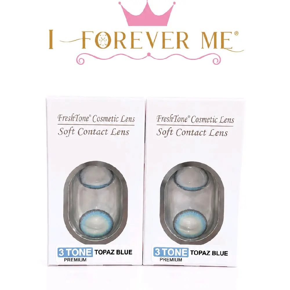Lentes de contacto Topaz Blue premium