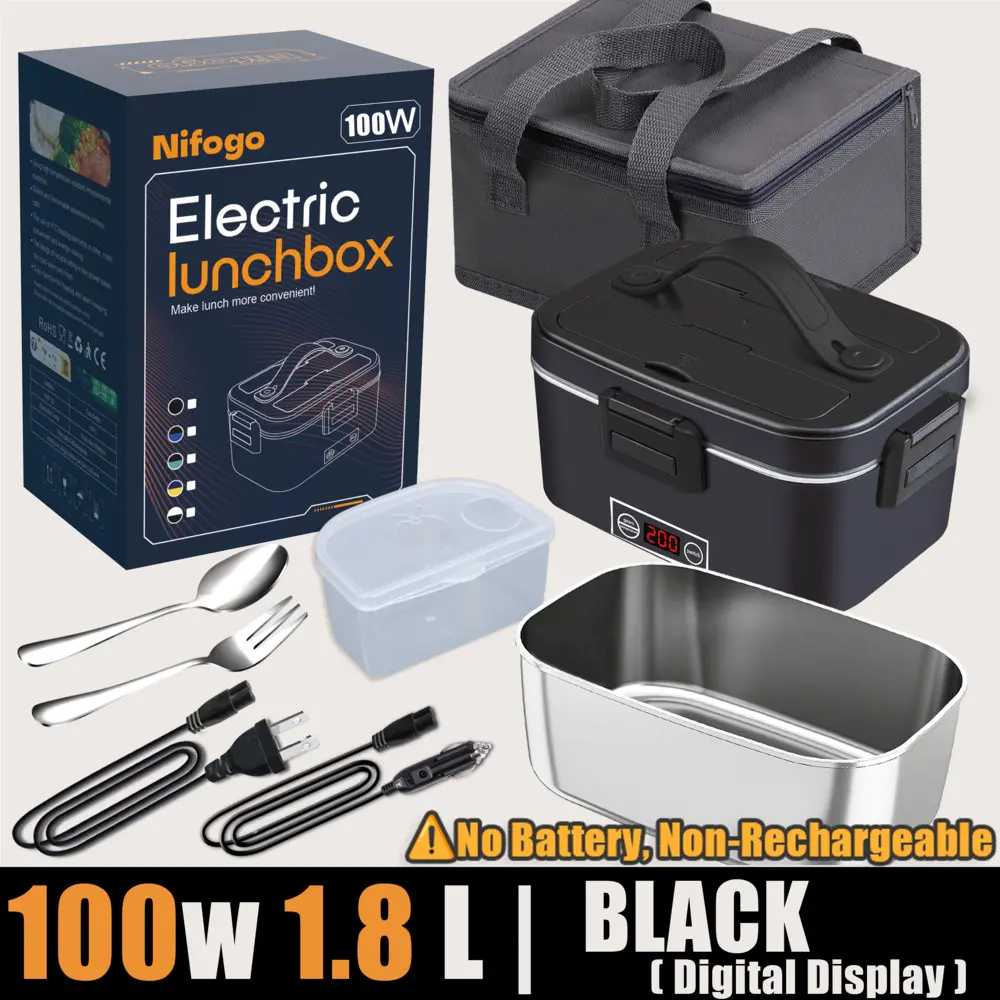 1.8L 100W Black(Digital Display)