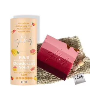 Klevij Mango Grapefruit F.A.B Deodorant & Artisan Soap Set