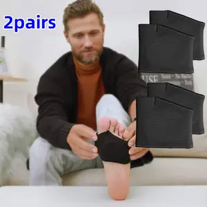 Thickened Breathable and Wear-resistant Foot Cover 2 Pairs Foot Pain Relief Cushions Beauty & Personal Care Healthcare toe sock
