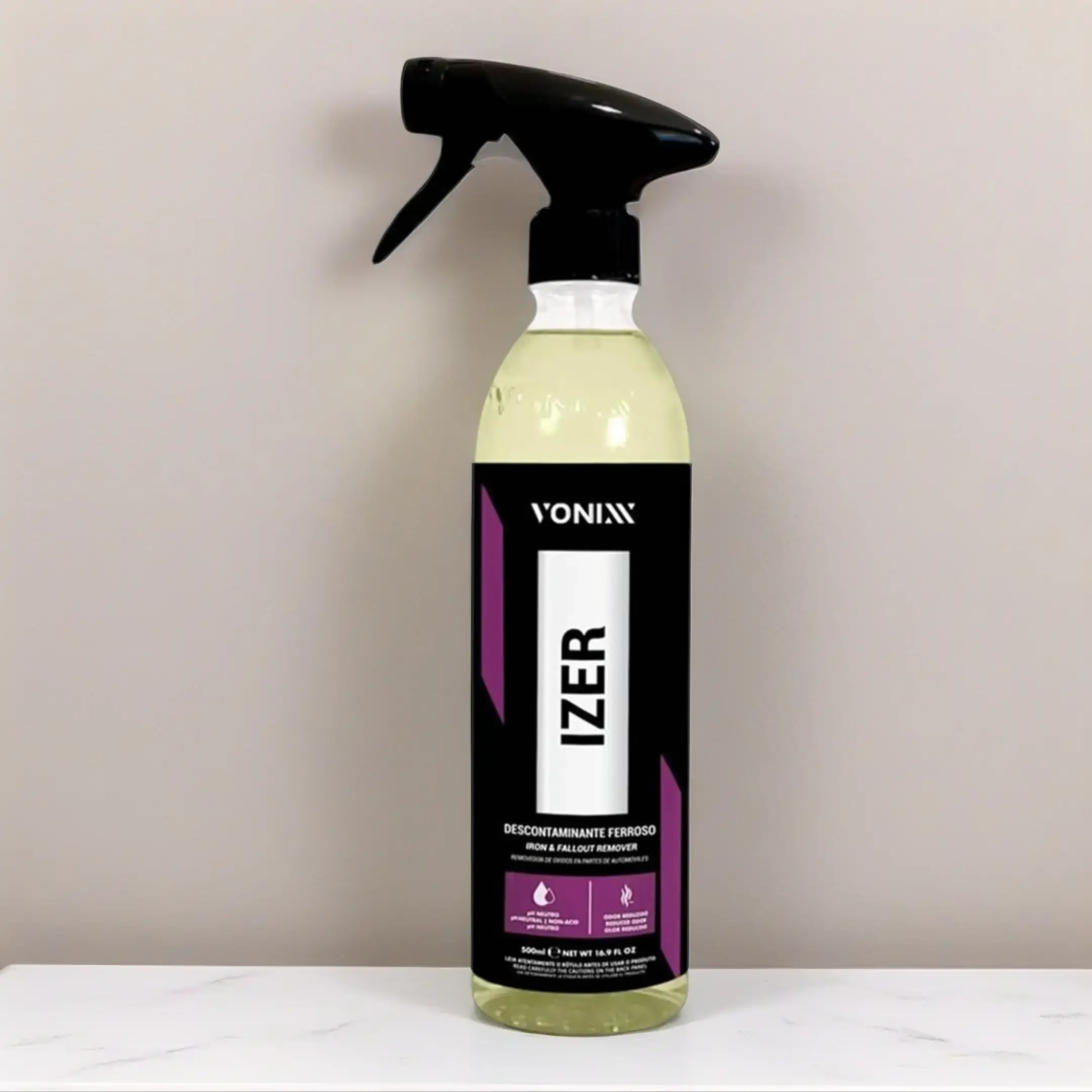 Vonixx Izer Iron Remover Spray | pH-Neutral, Non-Acidic Formula | Easy Application | Reduced Odor Formula | Keep Your Vehicle Looking Like New