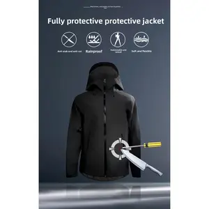 Integrated Soft Anti-Stab Jacket Three-Proof Fabric