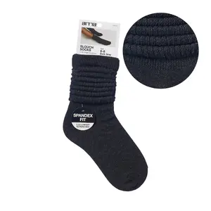 Arria Extra Long Soft Cotton Trendy Slouch Socks