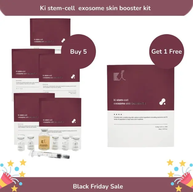 Buy 5 Get 1 Free】KI Stem-Cell Exosome Booster Kit 6-in-1 Value Set -