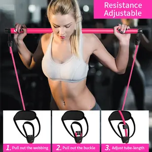 Adjustable Chest Expander Resistance Band Upper Body Strength Training Equipment for Home Gym Workout Fitness