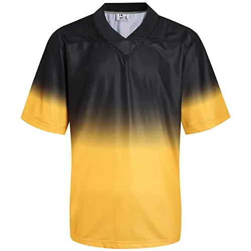 Black yellow Gradient Jersey
